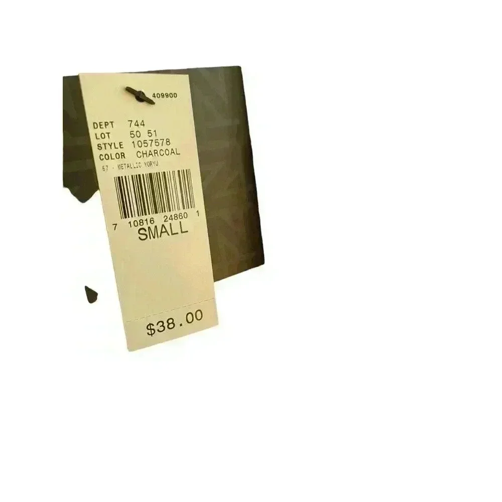 IZ Byer Women Charcoal Gray‎ Color with Rinstone Sleeveless Small Size NWT